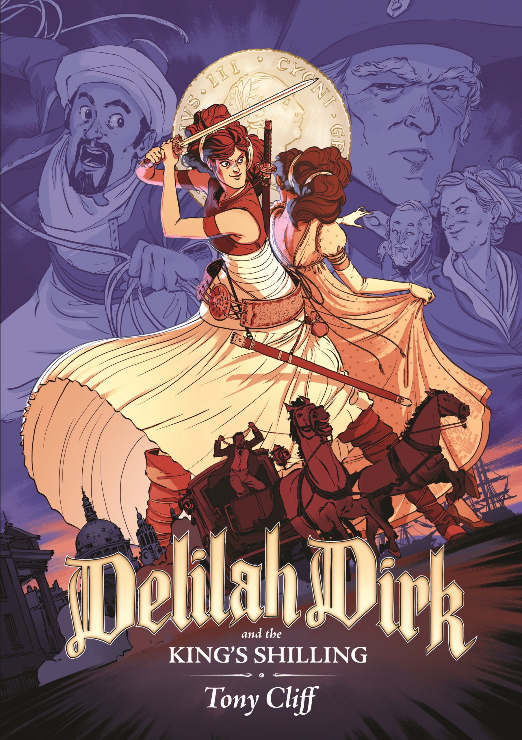 Book Delilah Dirk and the King’s Shilling