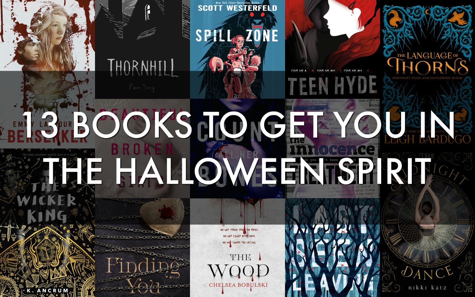 13 Books to Get You in the Halloween Spirit