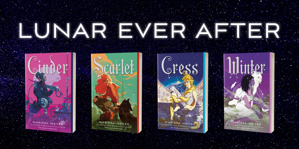 Marissa Meyer's Lunar Chronicles Series is Getting a Brand New Look |  Fierce Reads