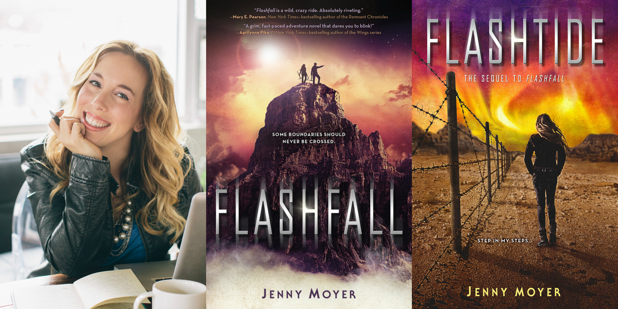 FLASHFALL and FLASHTIDE Favorites with Author Jenny Moyer