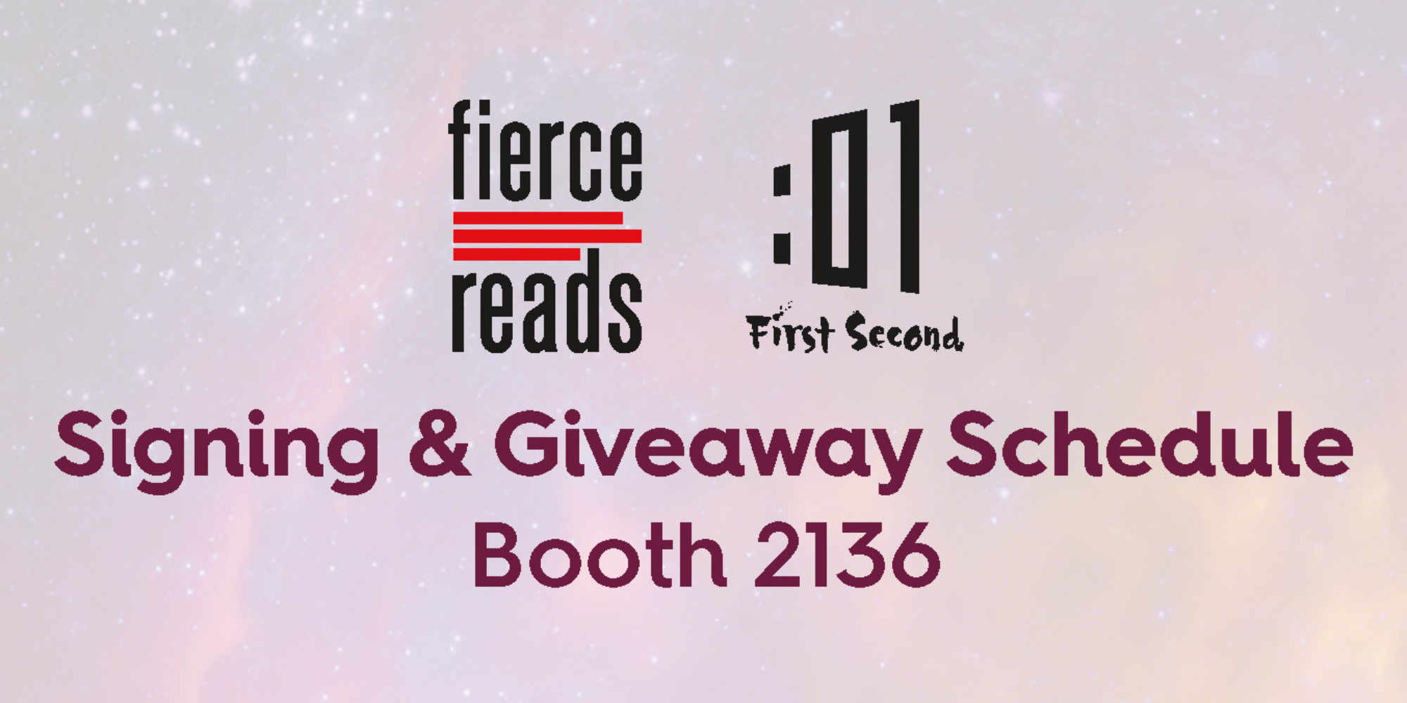 The Official Fierce Reads NYCC 2019 Schedule!