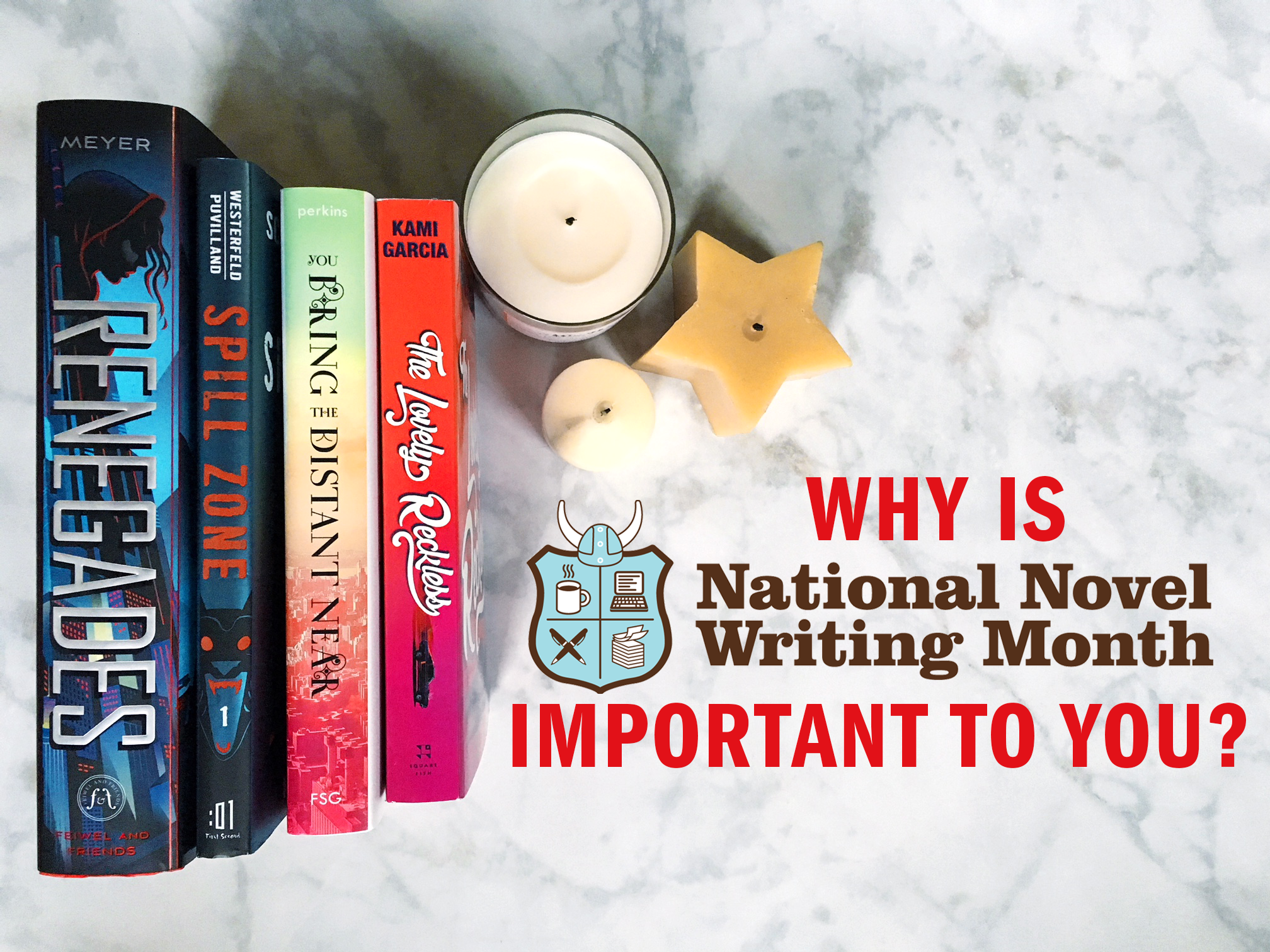 Kami Garcia Answers: Why is NaNoWriMo Important to You?