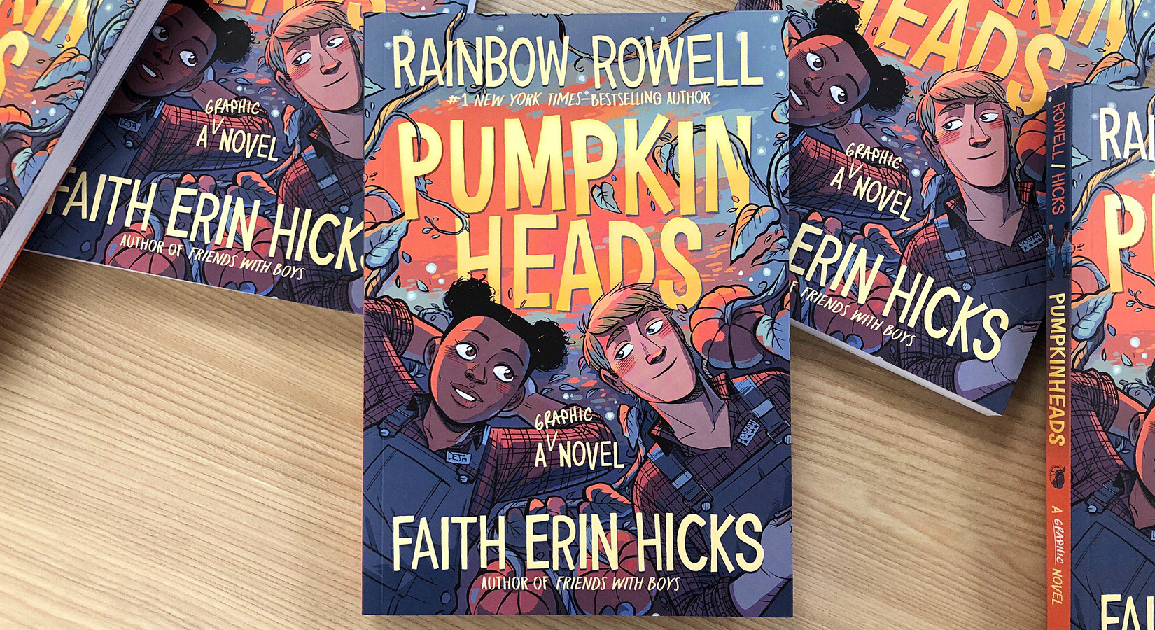 An Interview with Rainbow Rowell and Faith Erin Hicks, Creators of Pumpkinheads