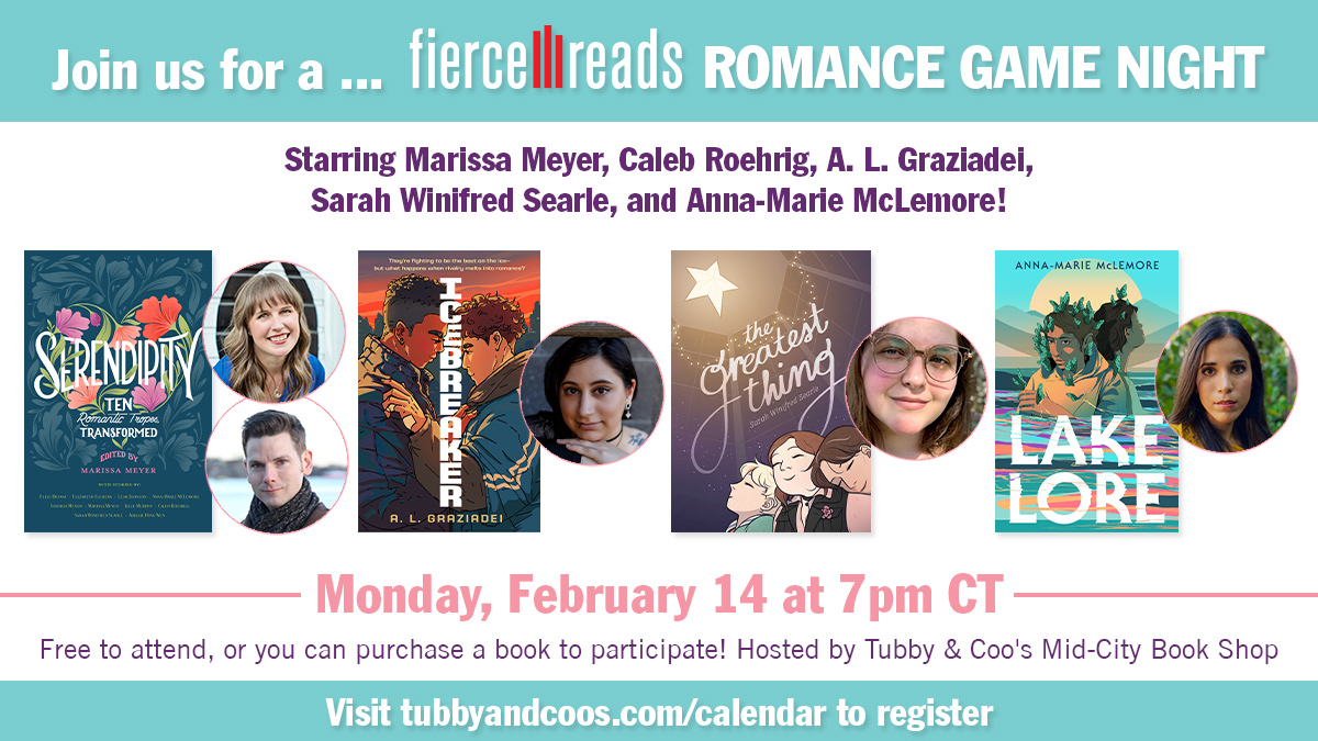 Fierce Reads Romance Game Night