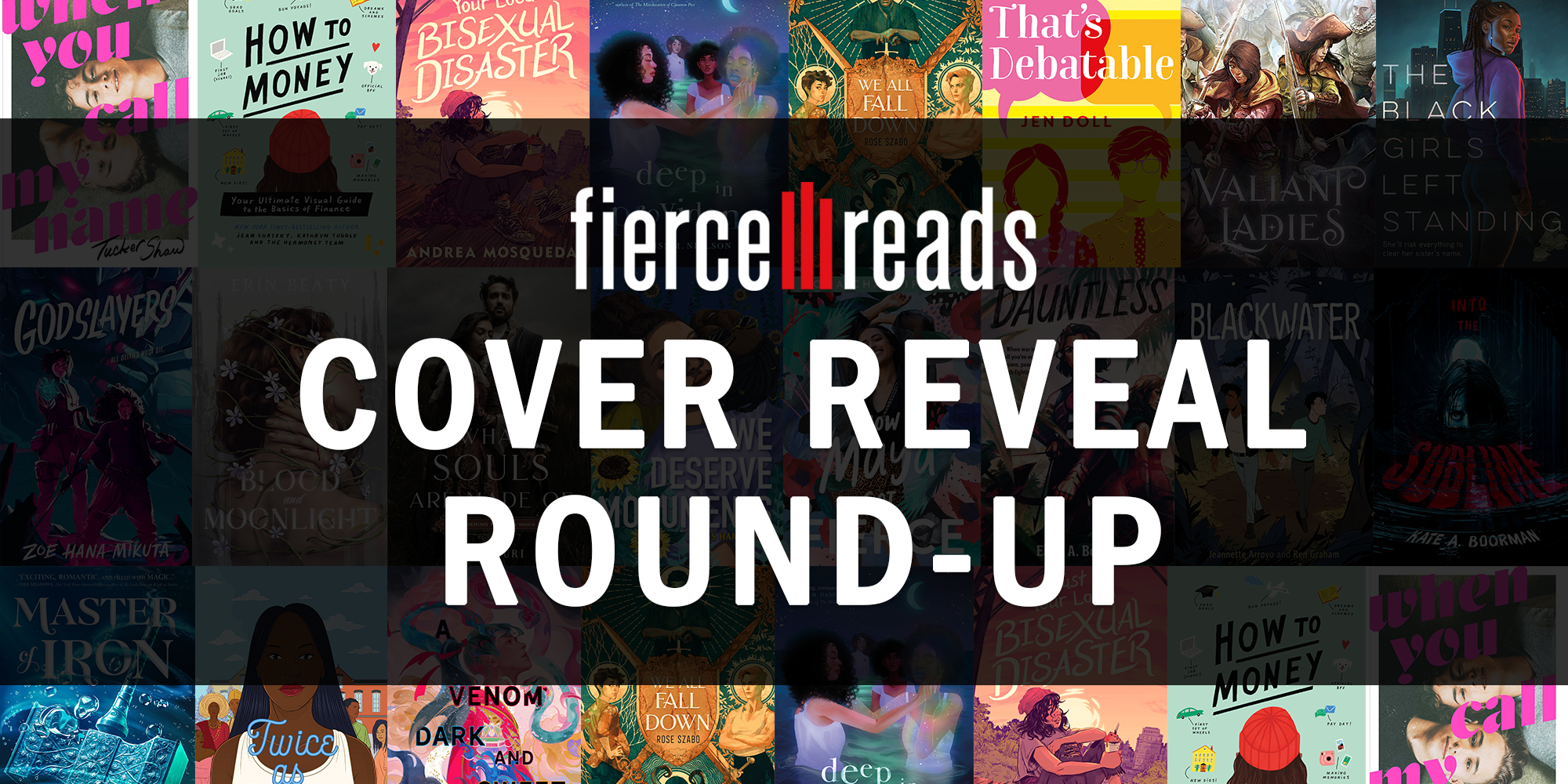 The Official Round-Up of Fierce Reads Spring 2022 Covers
