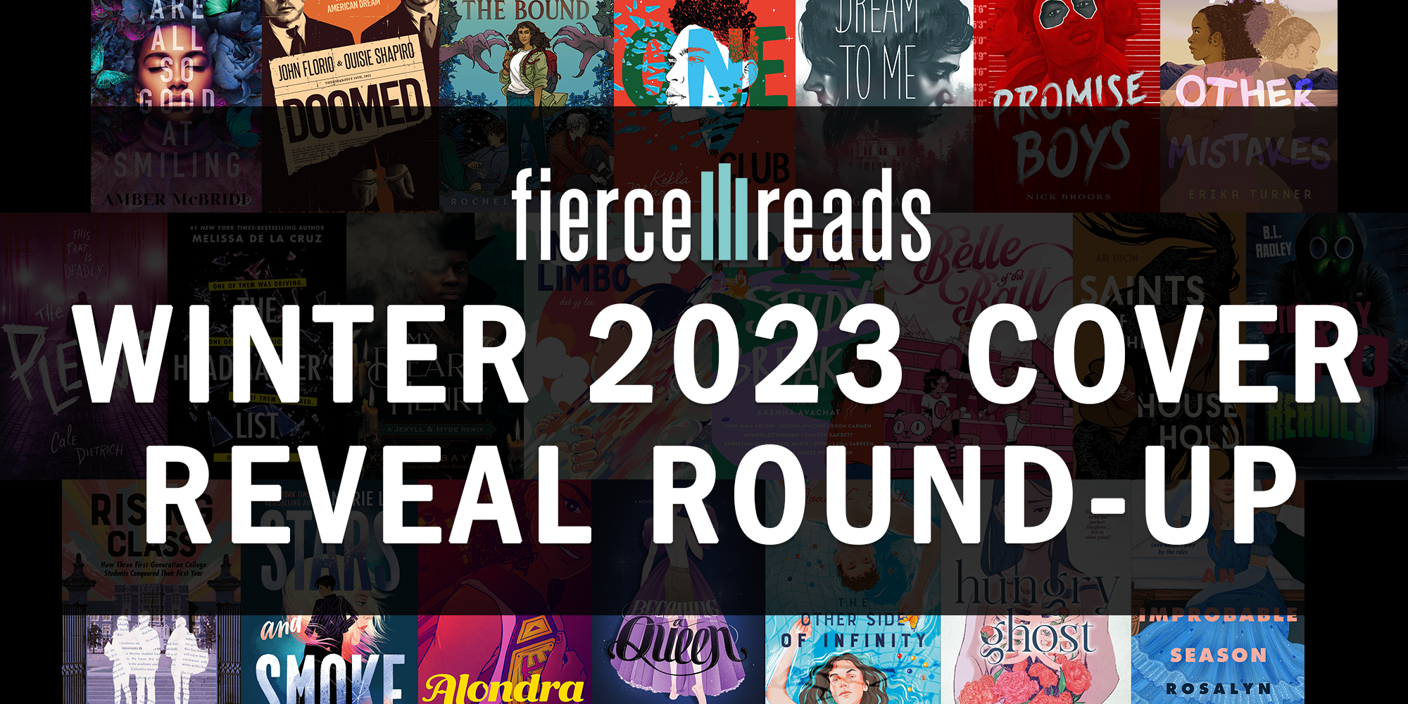 The Official Round Up of Fierce Reads Winter 2023 Covers