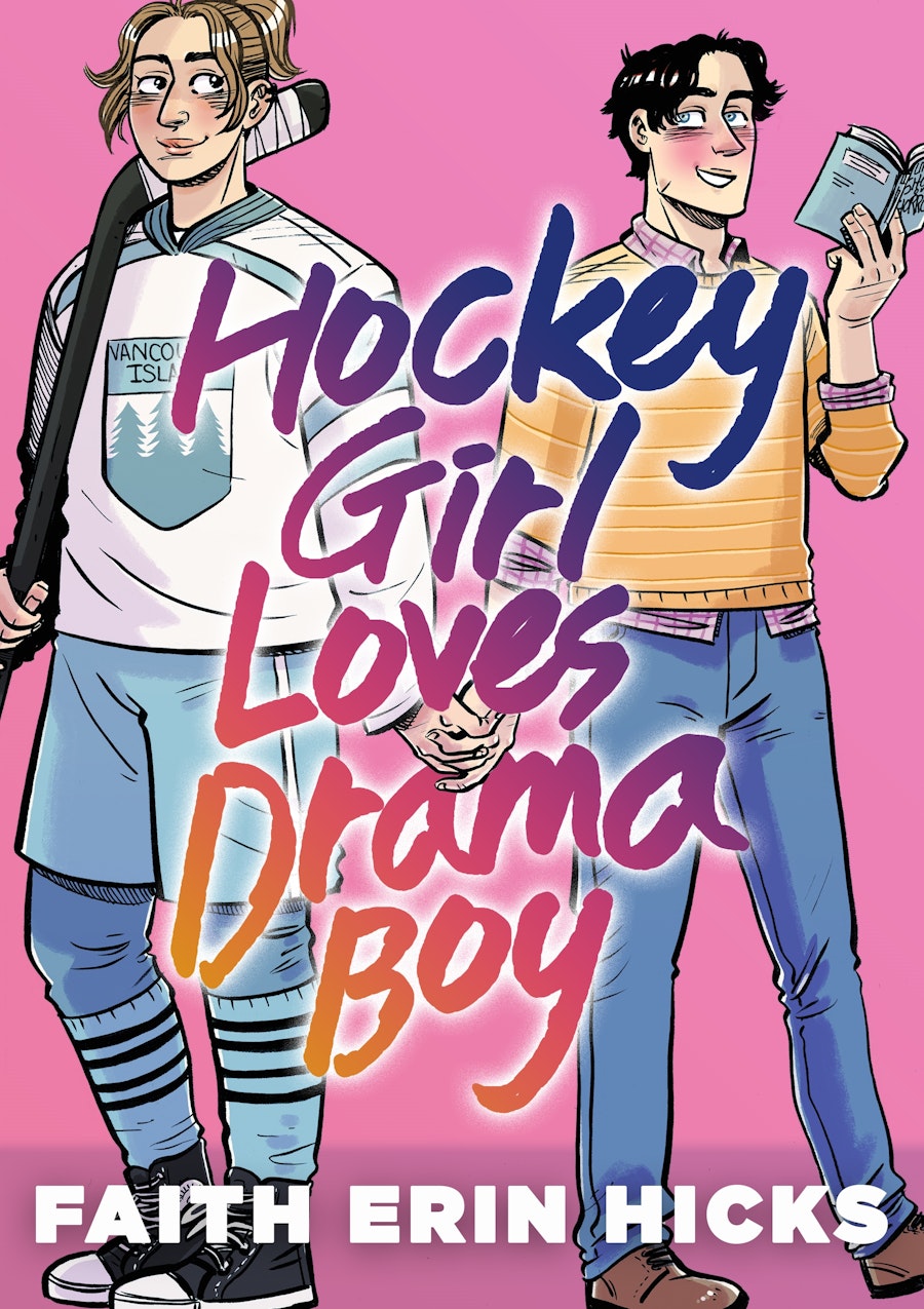 Hockey Girl Loves Drama Boy