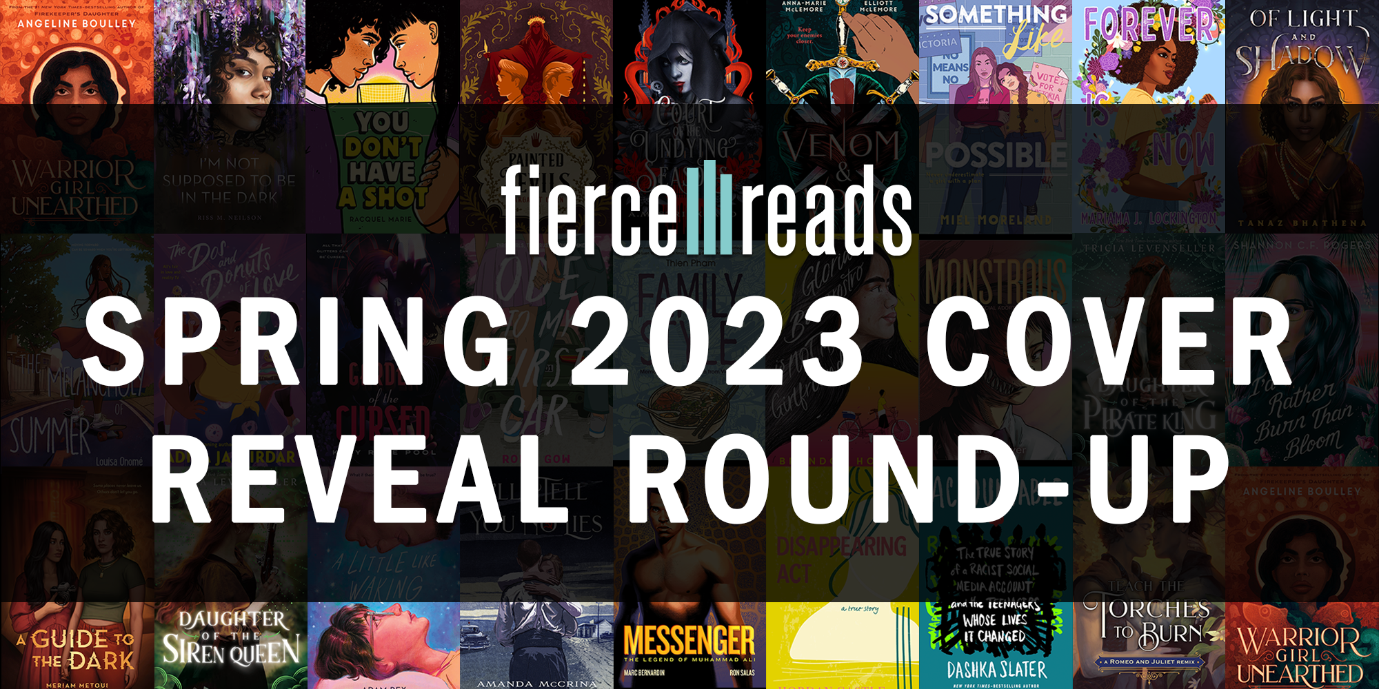 The Official Round Up of Fierce Reads Spring 2023 Covers