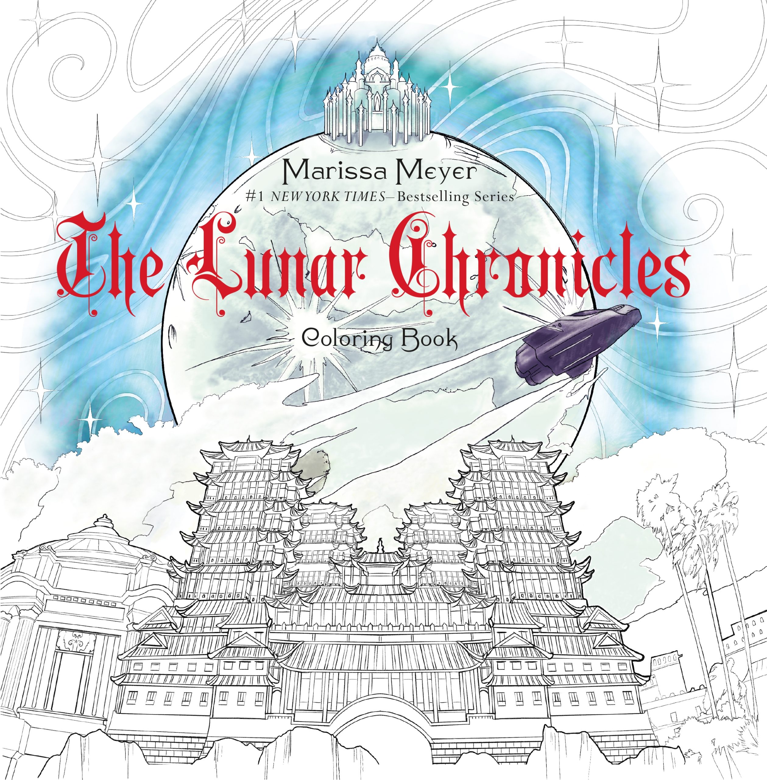 Book The Lunar Chronicles Coloring Book